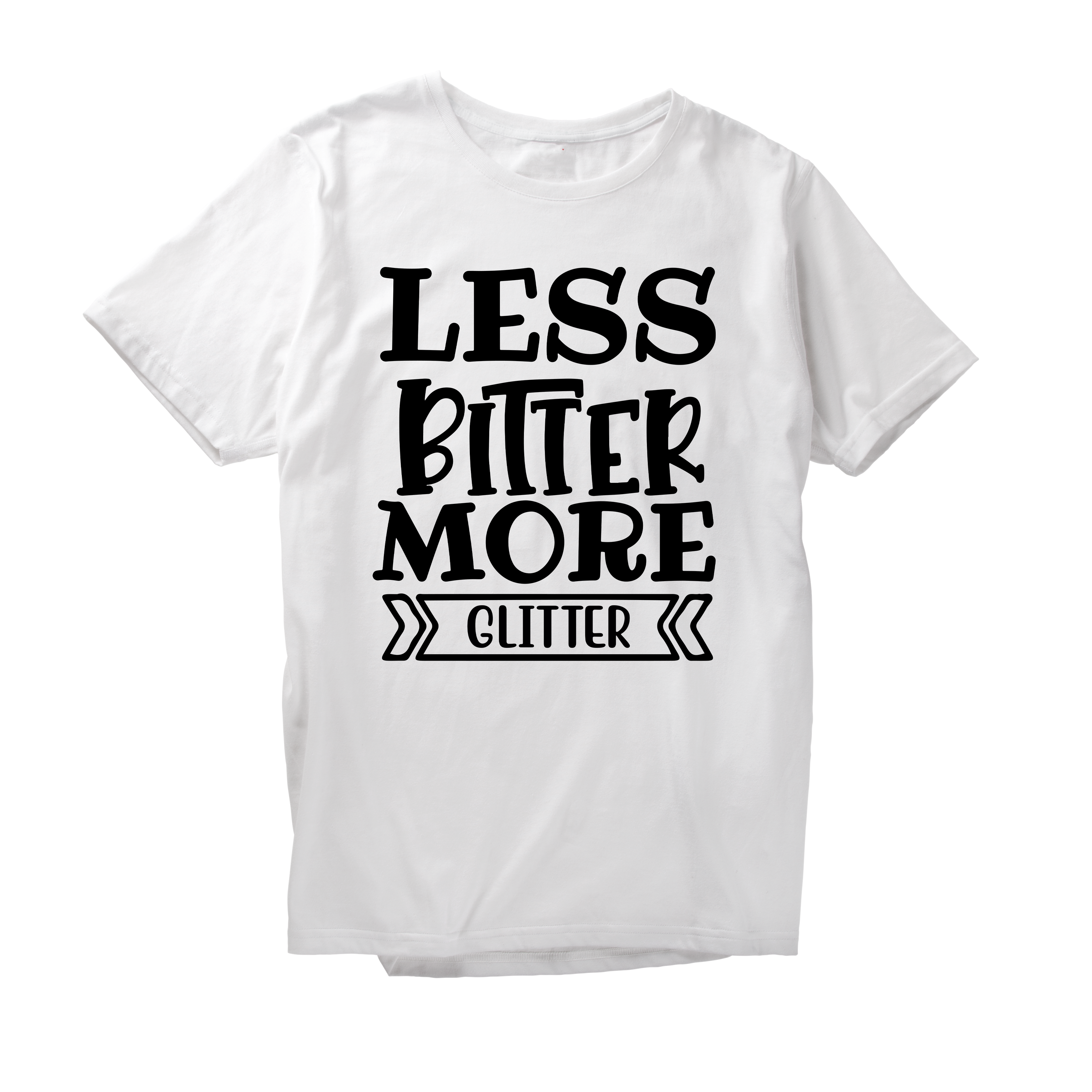 Alfaq Less bitier more glitter T-Shirt